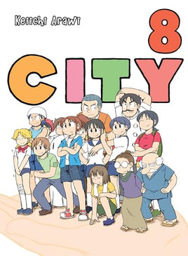 City Vol 8 manga cover