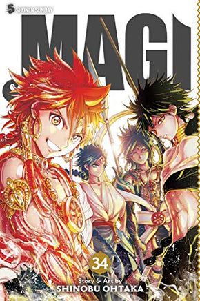 Magi Vol 34 cover