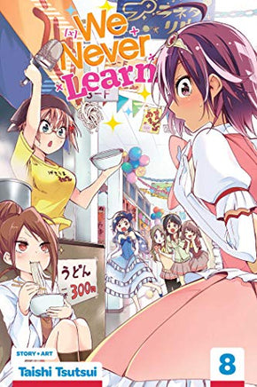 We Never Learn Vol 8 cover