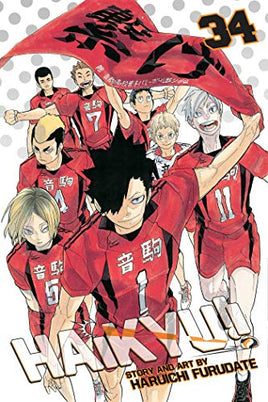 Haikyu!! Vol 34 cover