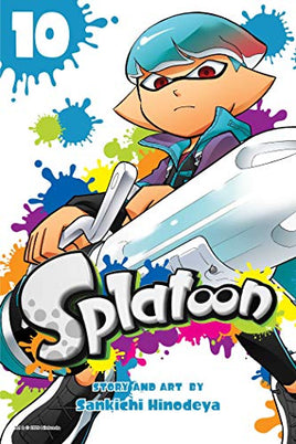 Splatoon Vol 10 Manga - The Mage's Emporium Viz Media Used English Manga Japanese Style Comic Book