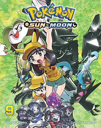 Pokemon Sun and Moon Vol 9 manga cover