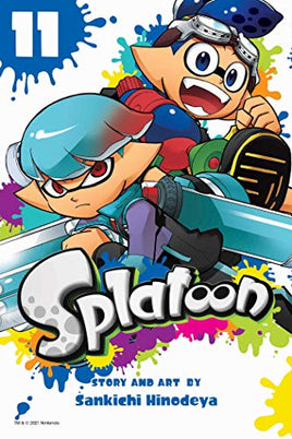 Splatoon Vol 11 manga cover