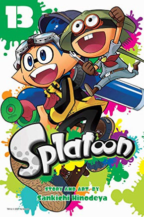 Splatoon Vol 13 manga cover