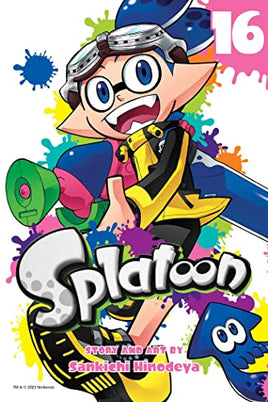 Splatoon Vol 16 manga cover