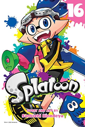Splatoon Vol 16 manga cover