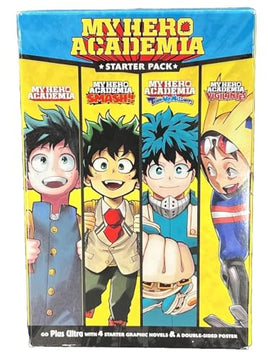 My Hero Academia Starter Pack Box Set Manga - The Mage's Emporium Viz Media Used English Manga Japanese Style Comic Book