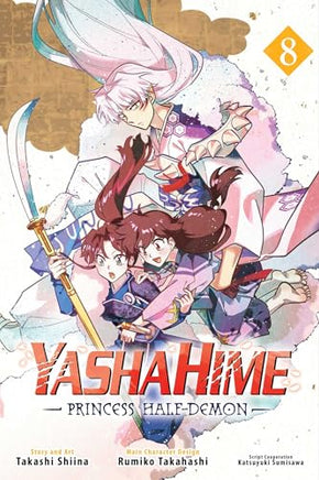 YashaHime Princess Half-Demon Vol 8 manga cover