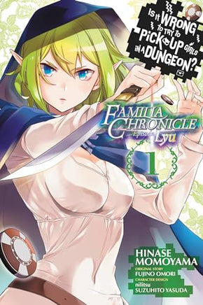 Is Wrong Pick Up Girls Dungeon Familia Lyu Vol 01  - BRAND NEW CONDITION Manga - The Mage's Emporium Yen Press Used English Manga Japanese Style Comic Book