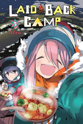Laid Back Camp Vol 05 - BRAND NEW CONDITION Manga - The Mage's Emporium Yen Press Used English Manga Japanese Style Comic Book