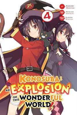 Konosuba Explosion Wonderful World Vol 04 - BRAND NEW CONDITION Manga - The Mage's Emporium Thank You For Checking Out Our Listing! Let Us Know If You Have Any Questions! Used English Manga Japanese Style Comic Book