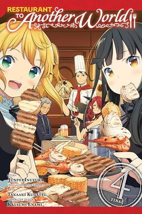 Restaurant to Another World Vol 4 Manga - The Mage's Emporium Yen Press Used English Manga Japanese Style Comic Book