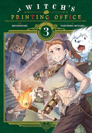 A Witchs Printing Office Vol 3 manga cover