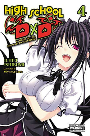 High School Dxd Light Novel Vol 4 light novel cover