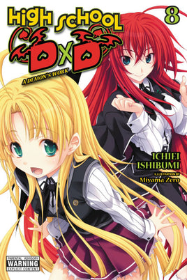 High School Dxd Light Novel Vol 08 - BRAND NEW CONDITION Light Novel - The Mage's Emporium Yen Press Used English Light Novel Japanese Style Comic Book