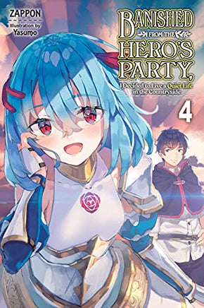 Banished Heroes Party Quiet Life Countryside Novel Vol 04 - BRAND NEW CONDITION Manga - The Mage's Emporium Yen Press Used English Manga Japanese Style Comic Book