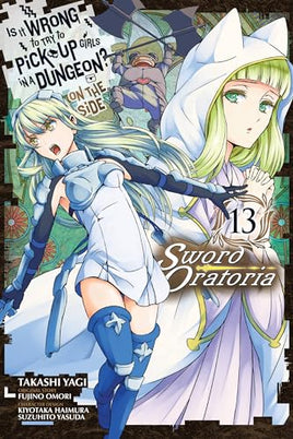 Is Wrong Pick Up Girls Dungeon Sword Oratoria Vol 13  - BRAND NEW CONDITION Manga - The Mage's Emporium Yen Press Used English Manga Japanese Style Comic Book