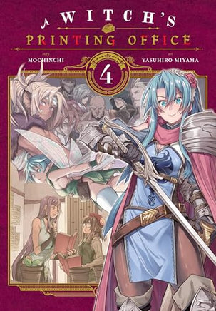 A Witchs Printing Office Vol 4 manga cover