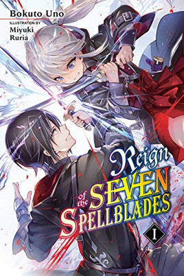 Reign Of Seven Spellblades Light Novel Vol 01 - BRAND NEW CONDITION Light Novel - The Mage's Emporium Yen Press Used English Light Novel Japanese Style Comic Book