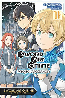 Sword Art Online Project Alicization Vol 3 Manga Manga - The Mage's Emporium Yen Press Used English Manga Japanese Style Comic Book