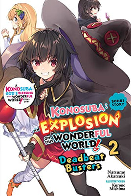 Konosuba Exp On World Bonus Story Light Novel Vol 02 - BRAND NEW CONDITION Light Novel - The Mage's Emporium Yen Press Used English Light Novel Japanese Style Comic Book