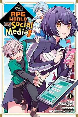 If The Rpg World Had Social Media Vol 01 - BRAND NEW CONDITION Manga - The Mage's Emporium Yen Press Used English Manga Japanese Style Comic Book