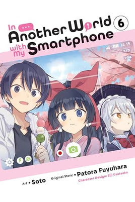 In Another World With My Smartphone Vol 06 - BRAND NEW CONDITION Manga - The Mage's Emporium Yen Press Used English Manga Japanese Style Comic Book
