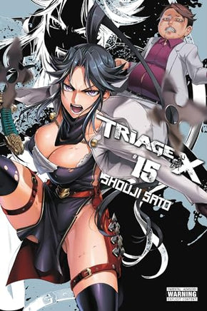 Triage X Vol 15 manga cover