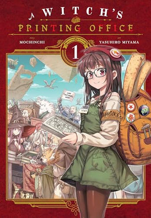 A Witch's Printing Office Vol 1 Manga - The Mage's Emporium Yen Press Used English Manga Japanese Style Comic Book