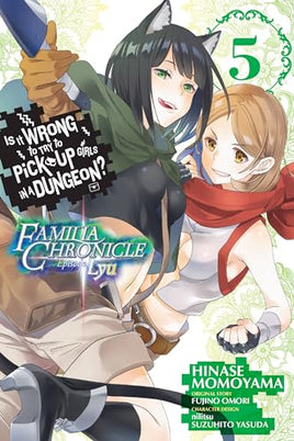Is Wrong Pick Up Girls Dungeon Familia Lyu Vol 06  - BRAND NEW CONDITION Manga - The Mage's Emporium Yen Press Used English Manga Japanese Style Comic Book