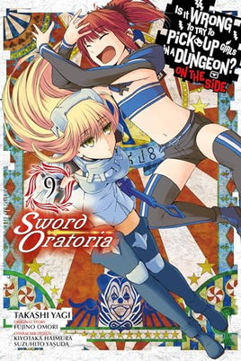 Is Wrong Pick Up Girls Dungeon Sword Oratoria Vol 09  - BRAND NEW CONDITION Manga - The Mage's Emporium Yen Press Used English Manga Japanese Style Comic Book