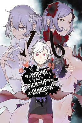 Is Wrong Pick Up Girls Dungeon Light Novel Vol 16  - BRAND NEW CONDITION Light Novel - The Mage's Emporium Yen Press Used English Light Novel Japanese Style Comic Book