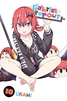 Gabriel Dropout Vol 10 manga cover