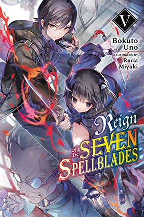 Reign Of Seven Spellblades Light Novel Vol 05 - BRAND NEW CONDITION Light Novel - The Mage's Emporium Yen Press Used English Light Novel Japanese Style Comic Book