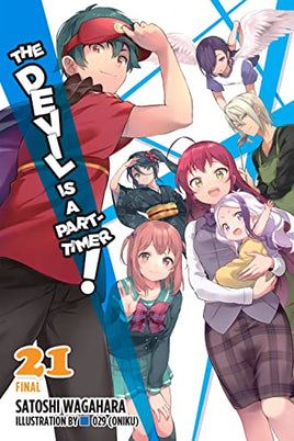 Devil Is Part Timer Light Novel Vol 21 light novel cover