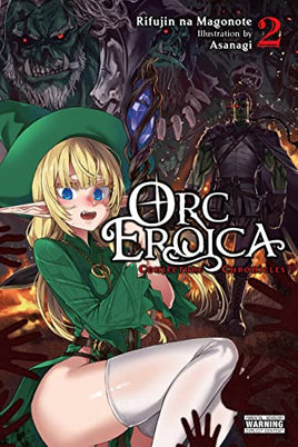 Orc Eroica Light Novel Vol 02 - BRAND NEW CONDITION Light Novel - The Mage's Emporium Yen Press Used English Light Novel Japanese Style Comic Book