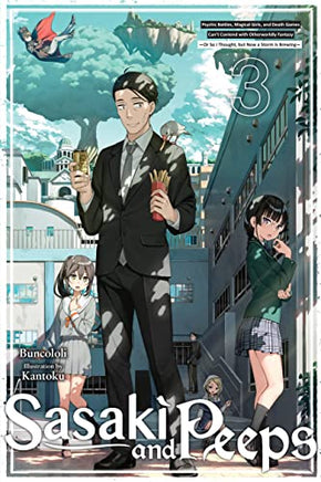 Sasaki & Peeps Light Novel Vol 03 - BRAND NEW CONDITION Light Novel - The Mage's Emporium Yen Press Used English Light Novel Japanese Style Comic Book