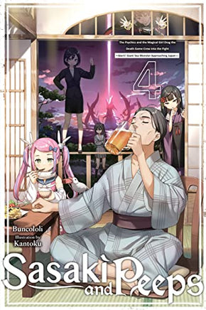 Sasaki & Peeps Light Novel Vol 04 - BRAND NEW CONDITION Light Novel - The Mage's Emporium Yen Press Used English Light Novel Japanese Style Comic Book