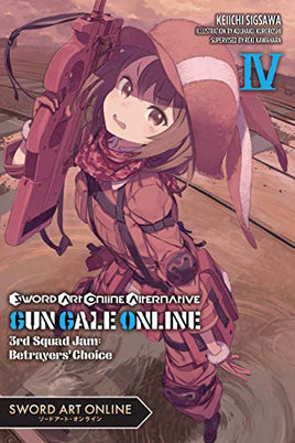 Sword Art Online Alt Gun Gale Light Novel Vol 04  - BRAND NEW CONDITION Light Novel - The Mage's Emporium Yen Press Used English Light Novel Japanese Style Comic Book
