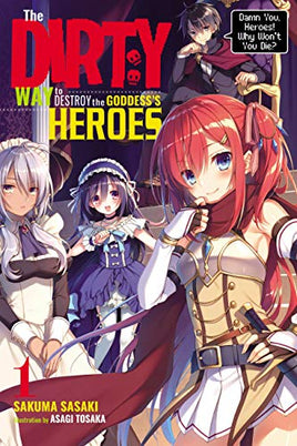 Dirty Way Destroy Goddess Heroes Novel Vol 01 - BRAND NEW CONDITION Manga - The Mage's Emporium Yen Press Used English Manga Japanese Style Comic Book