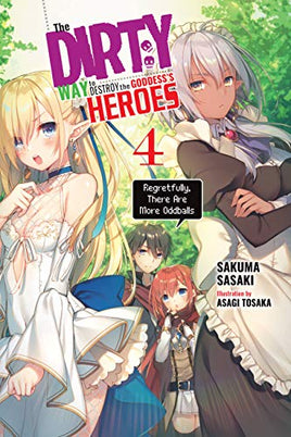 Dirty Way Destroy Goddess Heroes Novel Vol 04 - BRAND NEW CONDITION Manga - The Mage's Emporium Yen Press Used English Manga Japanese Style Comic Book