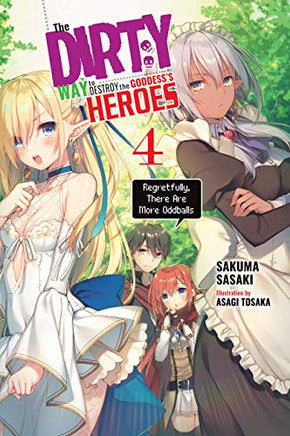 Dirty Way Destroy Goddess Heroes Novel Vol 04 - BRAND NEW CONDITION Manga - The Mage's Emporium Yen Press Used English Manga Japanese Style Comic Book