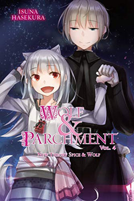 Wolf and Parchment New Theory Spice and Wolf Vol 4 Light Novel Light Novel - The Mage's Emporium Yen Press Used English Light Novel Japanese Style Comic Book