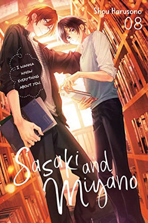 Sasaki and Miyano Vol 8 manga cover