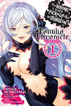 Is Wrong Pick Up Girls Dungeon Familia Freya Vol 01 manga cover