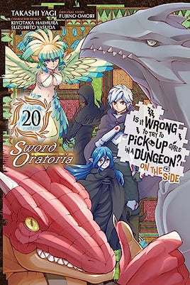 Is Wrong Pick Up Girls Dungeon Sword Oratoria Vol 20 - BRAND NEW CONDITION Manga - The Mage's Emporium Yen Press Used English Manga Japanese Style Comic Book