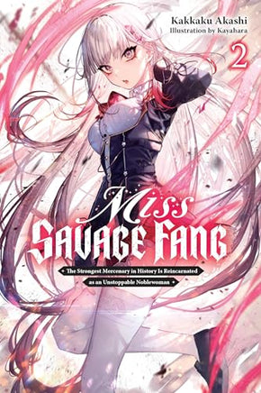 Miss Savage Fang Light Novel Vol 02 - BRAND NEW CONDITION Light Novel - The Mage's Emporium Yen Press Used English Light Novel Japanese Style Comic Book