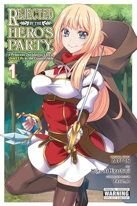 Rejected By Heros Party A Princess Live Quiet Life Vol 01 - BRAND NEW CONDITION Manga - The Mage's Emporium Yen Press Used English Manga Japanese Style Comic Book