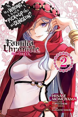 Is Wrong Pick Up Girls Dungeon Familia Freya Vol 02  - BRAND NEW CONDITION Manga - The Mage's Emporium Yen Press Used English Manga Japanese Style Comic Book