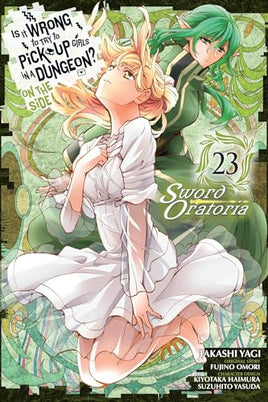 Is Wrong Pick Up Girls Dungeon Sword Oratoria Vol 23  - BRAND NEW CONDITION Manga - The Mage's Emporium Yen Press Used English Manga Japanese Style Comic Book